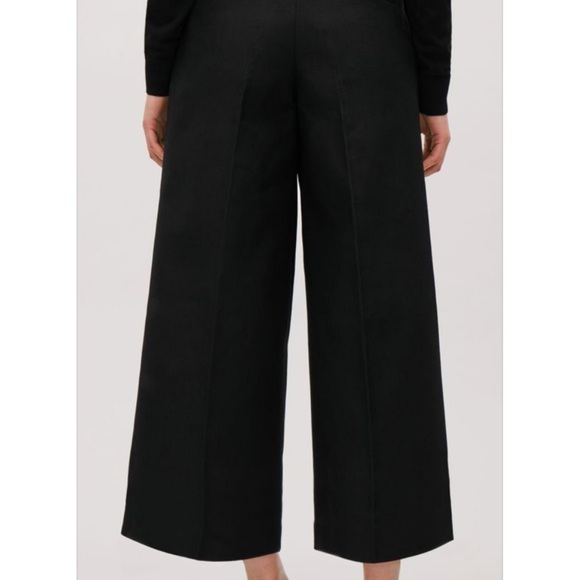 COS WIDE-LEG PANTS BLACK size 6 - Picture 5 of 15